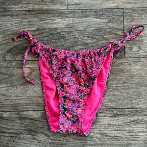 Cute tie side bikini bottom